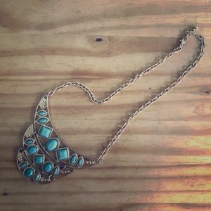 Gold & Turquoise Necklace